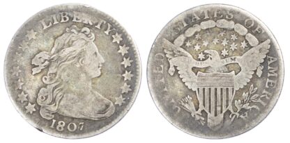 USA, ’Draped Bust’ silver Dime, 1807