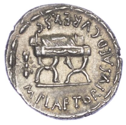 M. Plaetorius Cestianus, Silver Denarius
