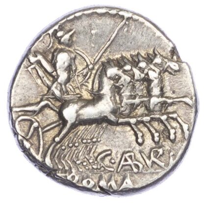 C. Aburius Geminus, Silver Denarius