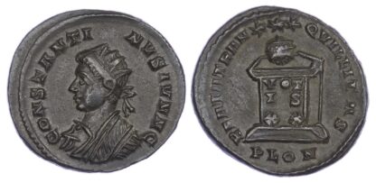 Constantine II, as Caesar, Bronze Nummus