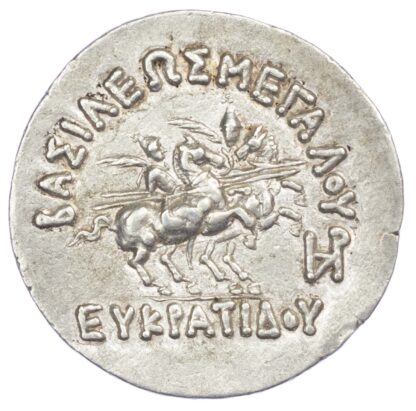 Baktria, Eukratides I AR Tetradrachm