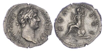 Hadrian, Silver Denarius