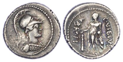 C. Vibius Pansa, Silver Denarius