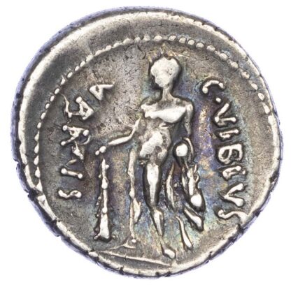 C. Vibius Pansa, Silver Denarius