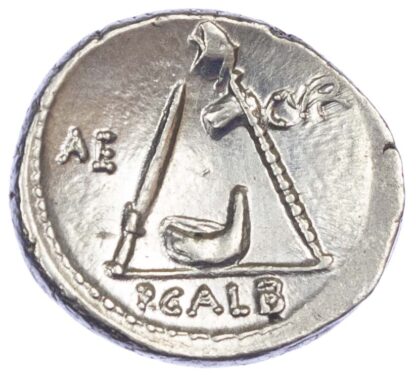 Roman Republic, P. Sulpicius Galba, Silver Denarius
