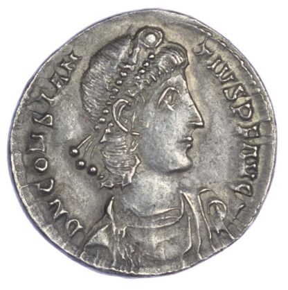 Constantius II, Thessalonica, Silver Light Miliarensis