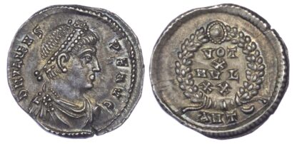 Valens, Silver Siliqua