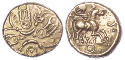 Trinovantes and Catuvellauni, Tasciovanus (c. 25-10 BC) AV Stater