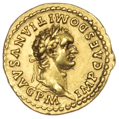Domitian, Rare Gold Aureus