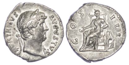 Hadrian, Silver Denarius