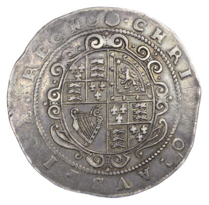 Charles I (1625-49), Crown. Truro mint. Rose i.m. 1642-1643
