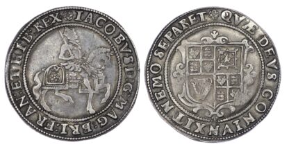 James I (1603-25), third coinage, Halfcrown
