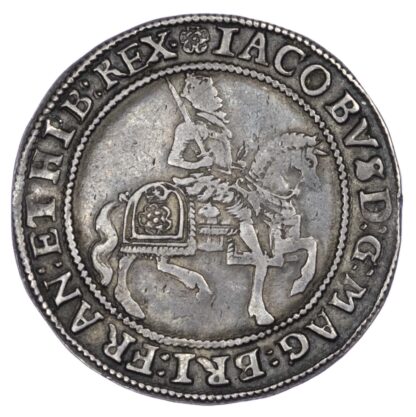 James I (1603-25), third coinage, Halfcrown