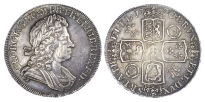George I (1714-27), Crown, 1720/18