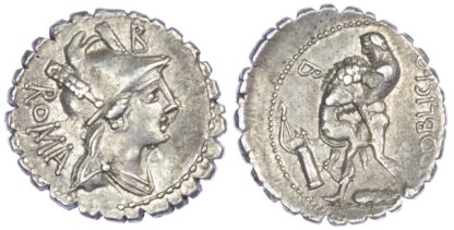 C. Poblicius Q.F. Silver Denarius