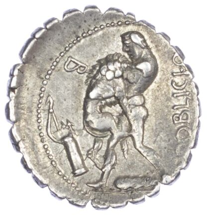 C. Poblicius Q.F. Silver Denarius
