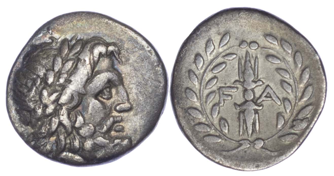 Olympia, Silver Hemidrachm Olympia, Silver Hemidrachm