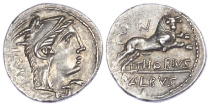 L. Thorius Balbus, Silver Denarius