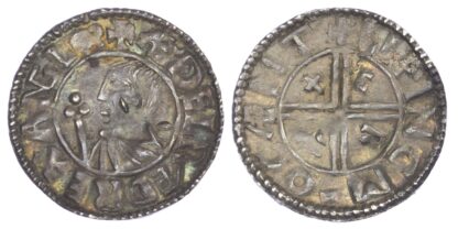 Aethelred II (978-1016), Penny, Crux type, Canterbury mint