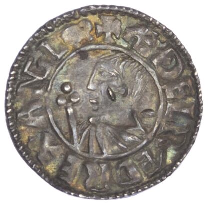 Aethelred II (978-1016), Penny, Crux type, Canterbury mint