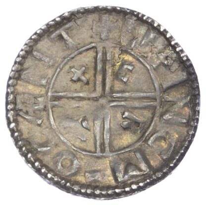 Aethelred II (978-1016), Penny, Crux type, Canterbury mint