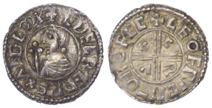 Aethelred II (978-1016), Penny, Crux type (c.991-997), Rochester mint