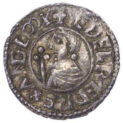 Aethelred II (978-1016), Penny, Crux type (c.991-997), Rochester mint