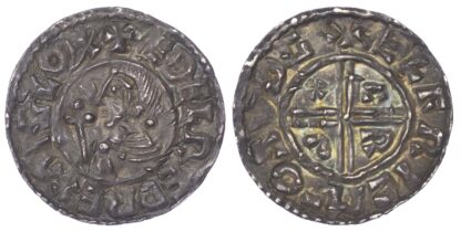 Aethelred II (978-1016), Penny, Crux type (c.991-997), Southwark