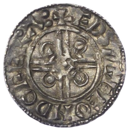 Canute (1016-35), Pointed Helmet Penny, Dover mint