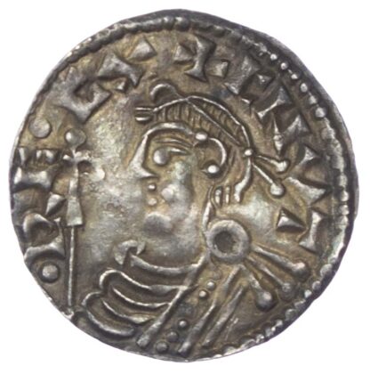Canute (1016-35), Short Cross Penny, Lincoln mint