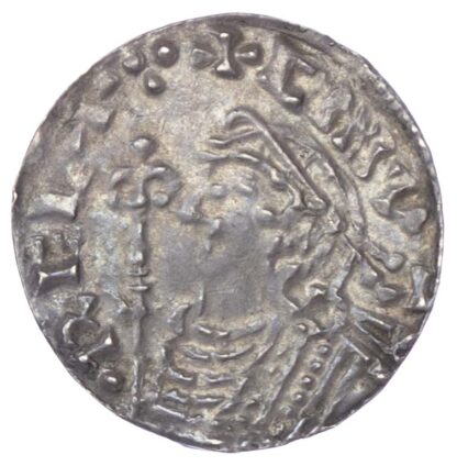 Canute (1016-35), Short Cross Penny, Lincoln mint