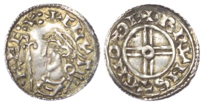 Canute (1016-35), Short Cross Penny, Thetford mint