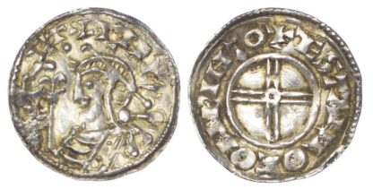 Canute (1016-35), Short Cross Penny, Winchester mint