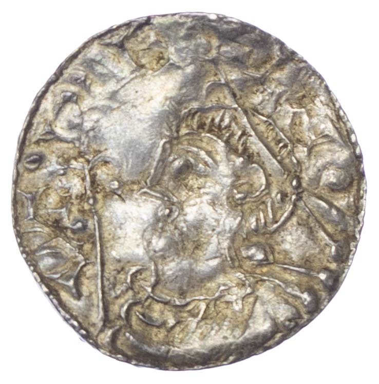 Canute (1016-35), Penny, Short cross type, Worcester Mint Canute (1016-35), Penny, Short cross type, Worcester Mint