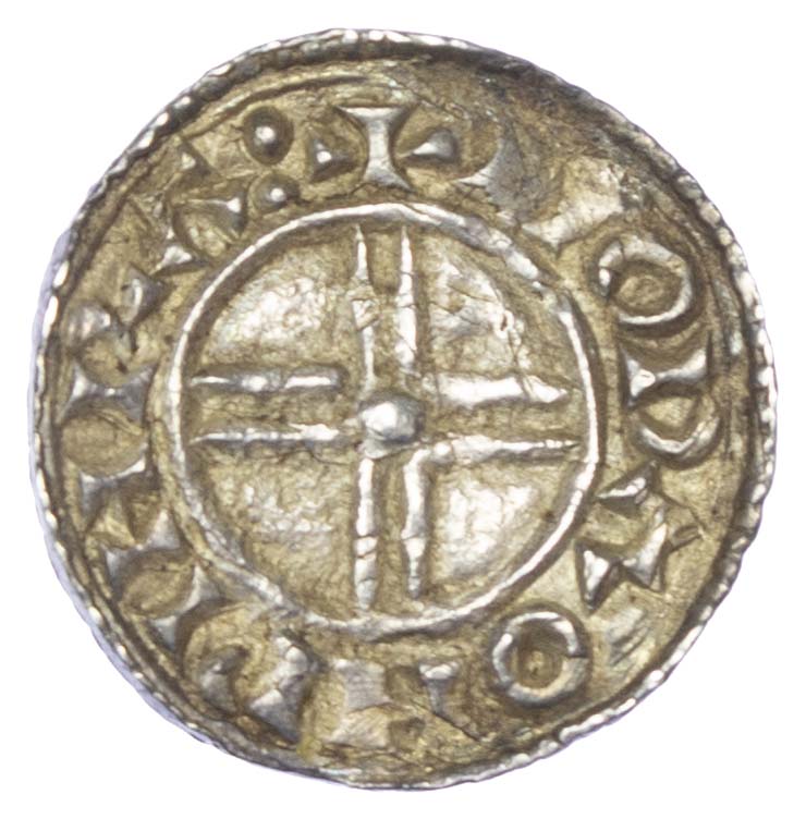 Canute (1016-35), Penny, Short cross type, Worcester Mint Canute (1016-35), Penny, Short cross type, Worcester Mint
