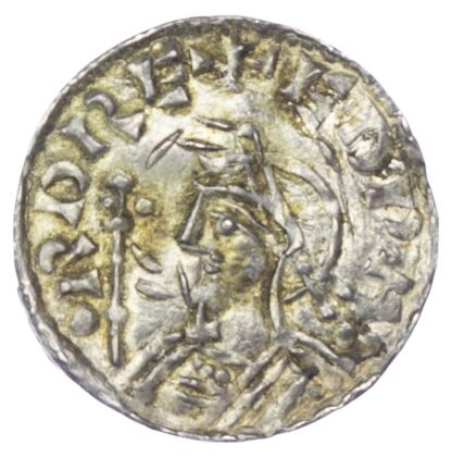 Edward the Confessor (1042-1066), Penny, Expanding cross, Lincoln