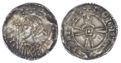 Edward the Confessor (1042-1066), Penny, Expanding cross, Winchester