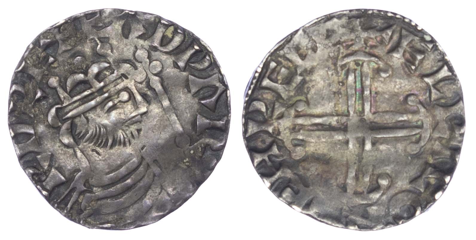 Edward the Confessor (1042-1066), Penny, Hammer Cross, Leicester mint