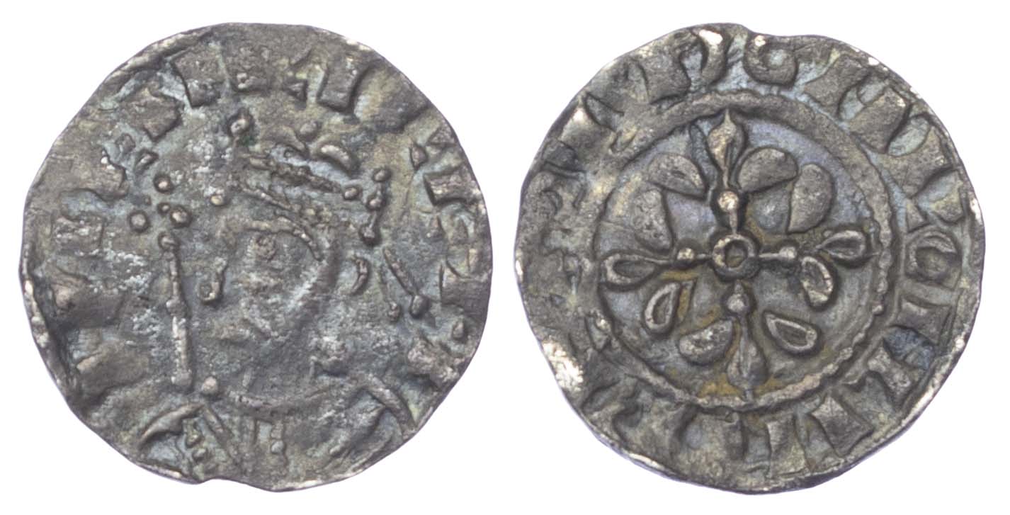 Henry I (1100-35), Penny, Profile/ Cross Fleury, London mint