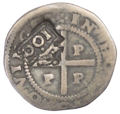 Portugal, Alfonso VI (1656-67), Counterstamped 100 Reis