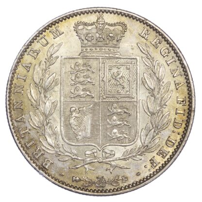 Victoria (1837-1901), Halfcrown, type A4, 1850