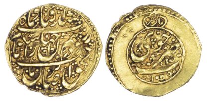 Zand, Karim Khan (AH1164-1193 / 1751-1779 AD), gold Quarter Mohur