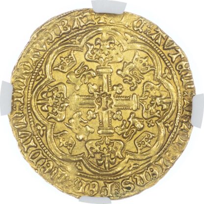 Henry IV (1399-1413), light coinage, 1412-13, Noble, Tower, MS 63