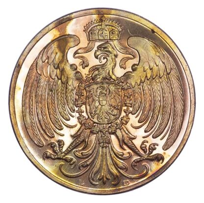 Germany, Wilhelm II (1888-1918), copper Pattern 25 Pfennig, 1908