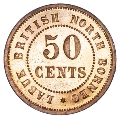 Malaysia, British North Borneo, Labuk, copper Proof 50 Cents