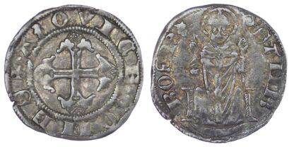 Italy, Milan, Azzone Visconti (1329-39 AD), silver Soldo