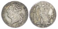 France, Louis XVI, silver ½ Ecu, 1792 A, Paris France, Louis XVI, silver ½ Ecu, 1792 A, Paris