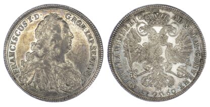 Germany, Augsburg, Franz Stefan I (1745-65 AD), silver Taler, 1760