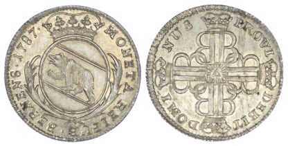 Switzerland, Bern, silver 20 Kreuzer, 1787
