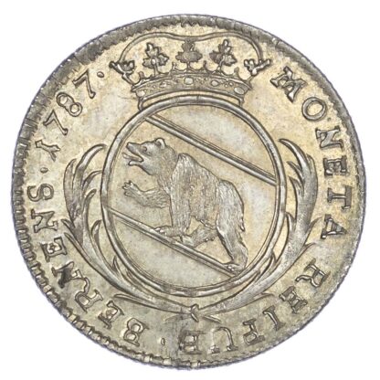 Switzerland, Bern, silver 20 Kreuzer, 1787